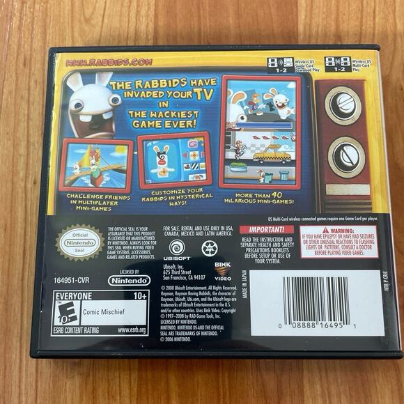 Nintendo Ds Raving Rabbids TV Party Game‎ - Picture 3 of 3